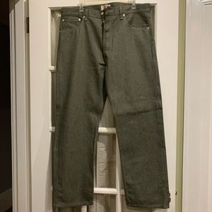 Men’s Levi Jeans; Olive Color